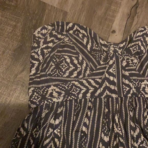 Billabong Aztec Dress - Gray & Light Gray - Picture 2 of 6